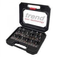 Trend SETSS8X14TC 12pce Tc Starter Router Cutter Set £19.95